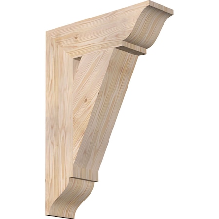 Ekena Millwork Traditional Traditional Smooth Bracket, Douglas Fir, 5 1/2"W x 20"D x 28"H BKT06X20X28TRA01SDF